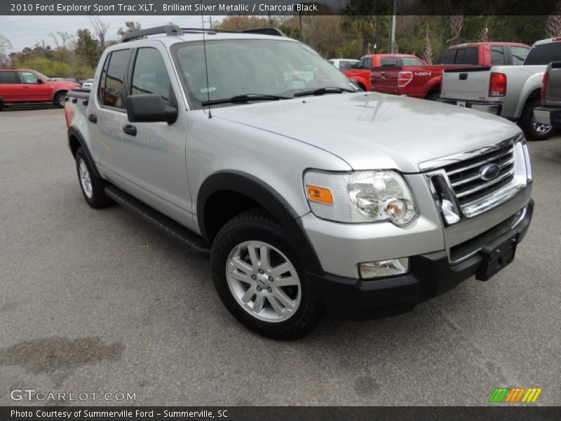 Front 3/4 View of 2010 Explorer Sport Trac XLT