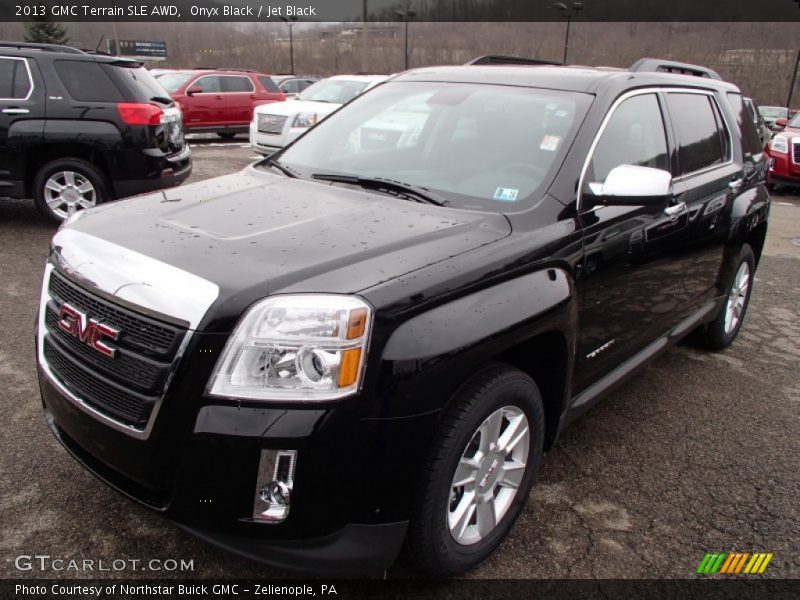 Onyx Black / Jet Black 2013 GMC Terrain SLE AWD