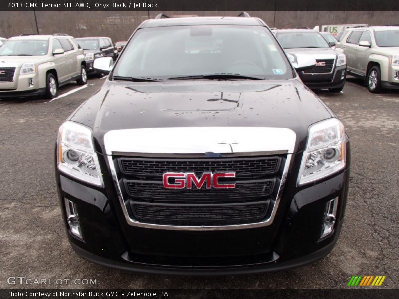 Onyx Black / Jet Black 2013 GMC Terrain SLE AWD