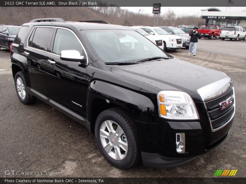 Onyx Black / Jet Black 2013 GMC Terrain SLE AWD