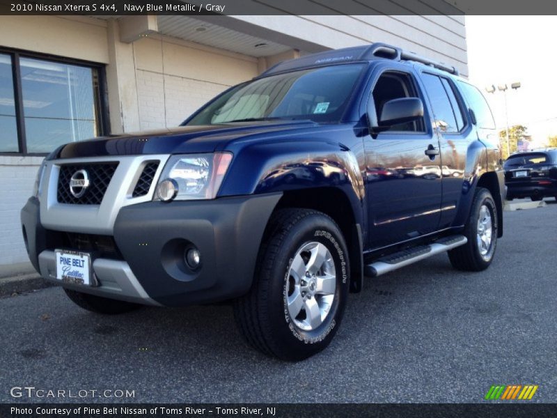 Navy Blue Metallic / Gray 2010 Nissan Xterra S 4x4