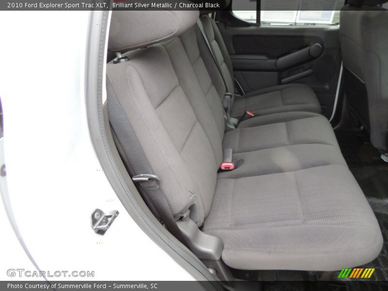 Brilliant Silver Metallic / Charcoal Black 2010 Ford Explorer Sport Trac XLT