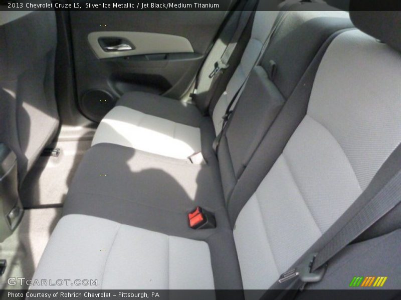 Silver Ice Metallic / Jet Black/Medium Titanium 2013 Chevrolet Cruze LS
