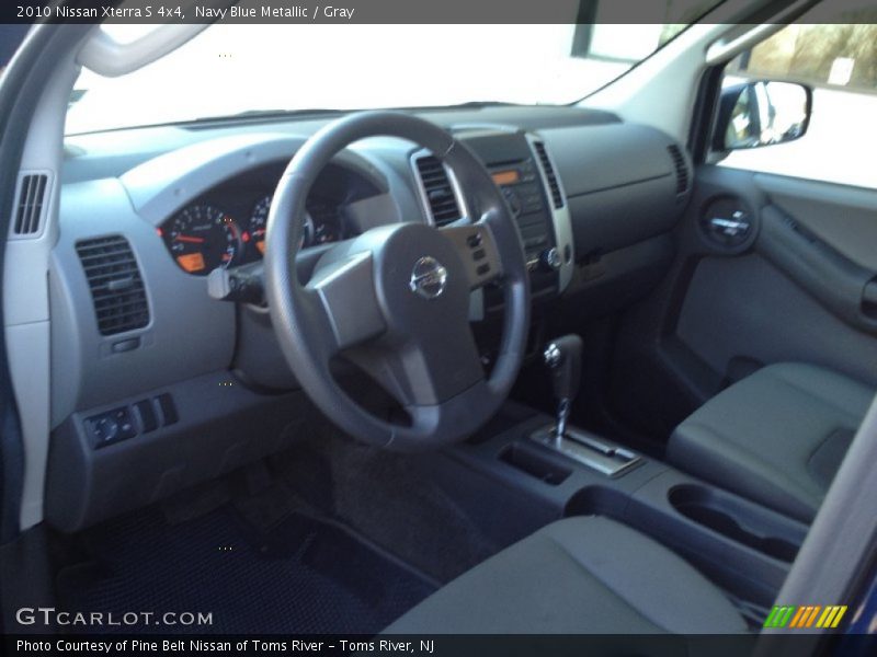 Navy Blue Metallic / Gray 2010 Nissan Xterra S 4x4