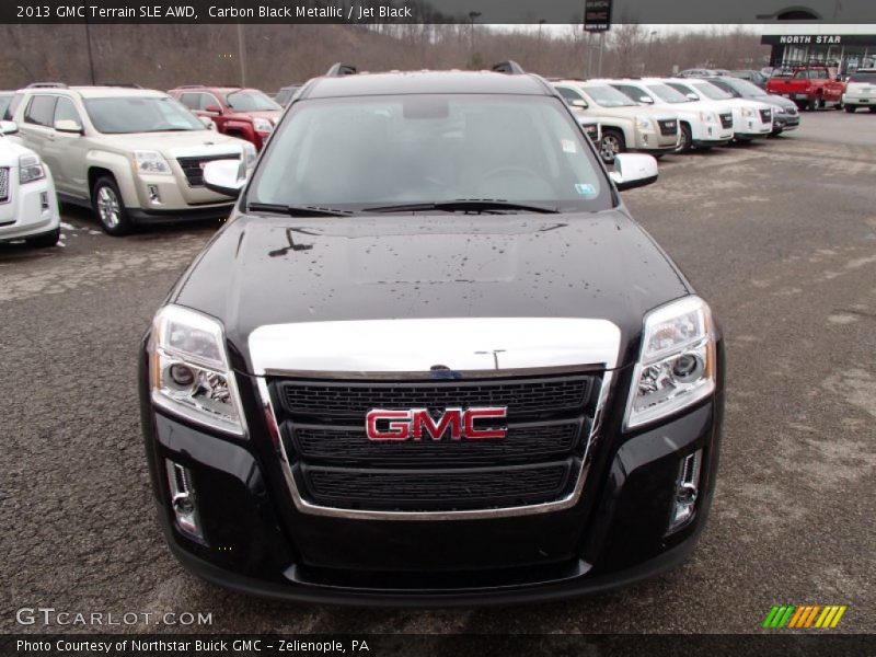 Carbon Black Metallic / Jet Black 2013 GMC Terrain SLE AWD