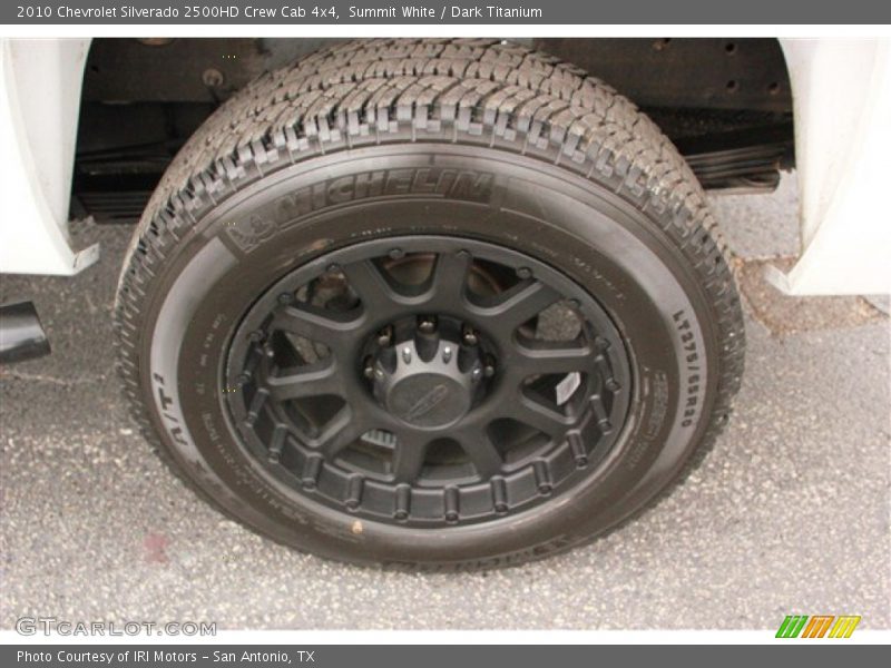 Summit White / Dark Titanium 2010 Chevrolet Silverado 2500HD Crew Cab 4x4
