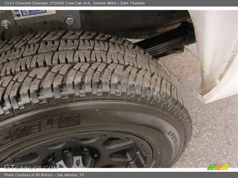 Summit White / Dark Titanium 2010 Chevrolet Silverado 2500HD Crew Cab 4x4