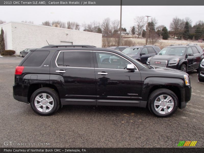Carbon Black Metallic / Jet Black 2013 GMC Terrain SLE AWD