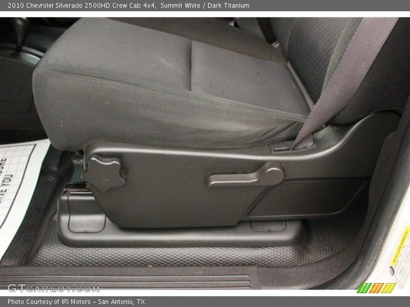 Summit White / Dark Titanium 2010 Chevrolet Silverado 2500HD Crew Cab 4x4