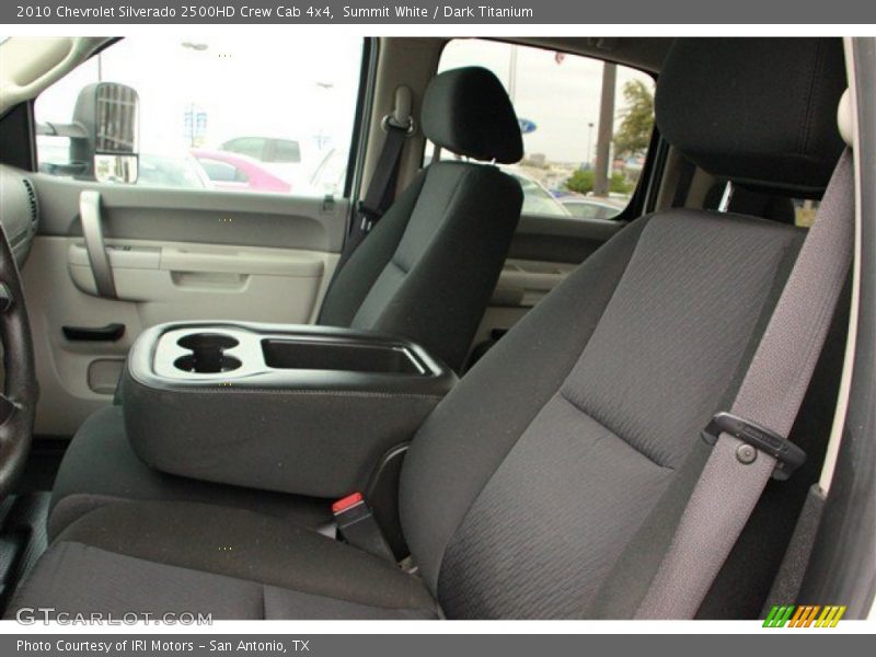 Summit White / Dark Titanium 2010 Chevrolet Silverado 2500HD Crew Cab 4x4