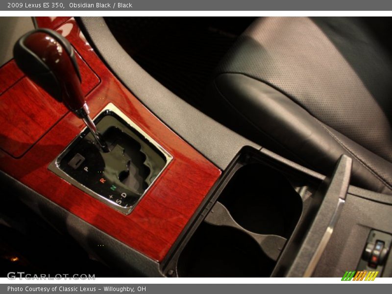 Obsidian Black / Black 2009 Lexus ES 350