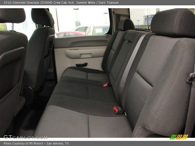 Summit White / Dark Titanium 2010 Chevrolet Silverado 2500HD Crew Cab 4x4