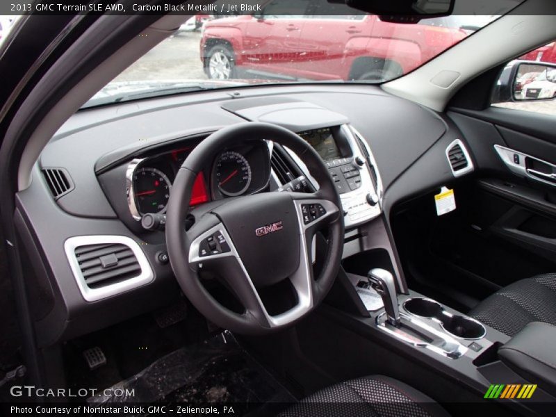 Carbon Black Metallic / Jet Black 2013 GMC Terrain SLE AWD