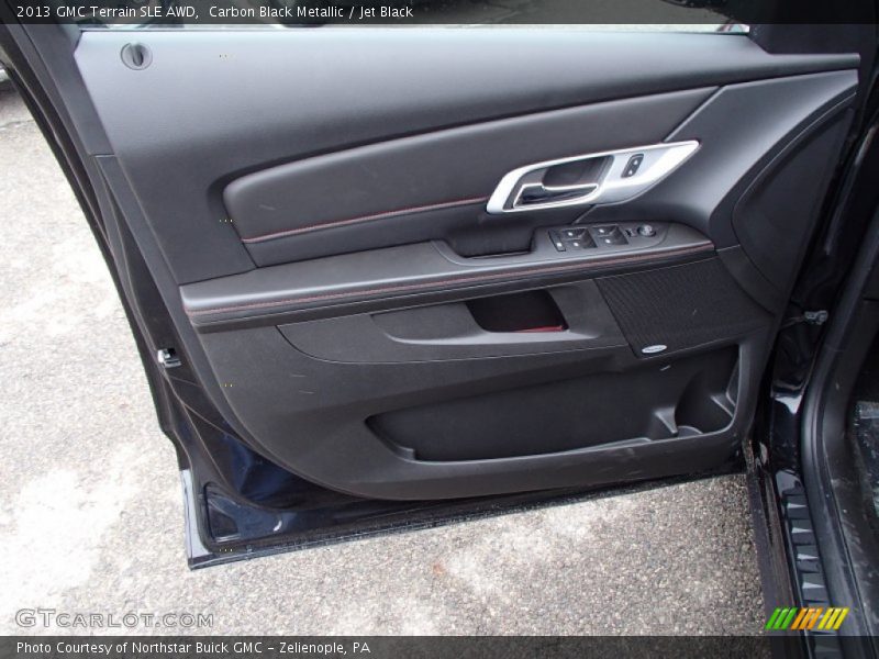 Carbon Black Metallic / Jet Black 2013 GMC Terrain SLE AWD