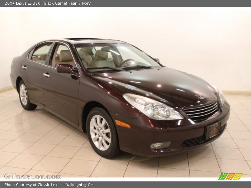 Black Garnet Pearl / Ivory 2004 Lexus ES 330