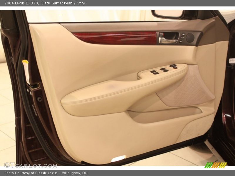 Black Garnet Pearl / Ivory 2004 Lexus ES 330