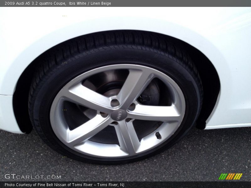 Ibis White / Linen Beige 2009 Audi A5 3.2 quattro Coupe