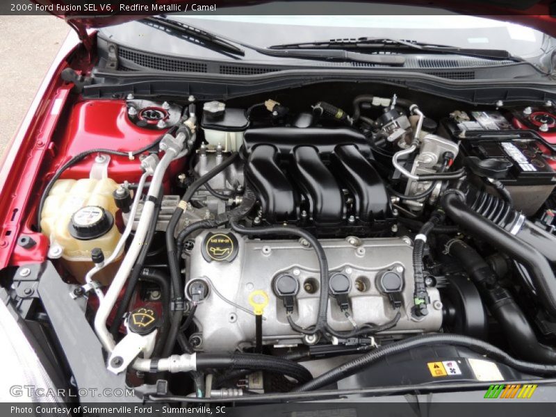  2006 Fusion SEL V6 Engine - 3.0L DOHC 24V Duratec V6