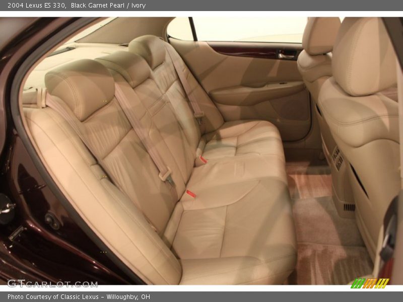 Rear Seat of 2004 ES 330