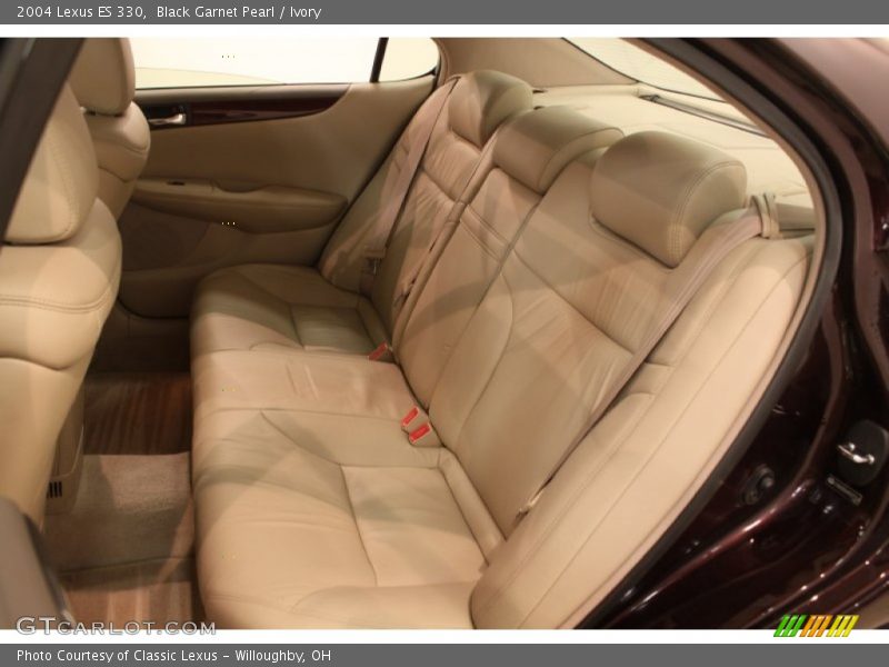 Black Garnet Pearl / Ivory 2004 Lexus ES 330