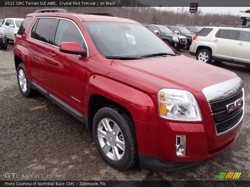 Front 3/4 View of 2013 Terrain SLE AWD