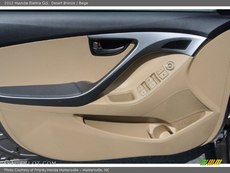 Desert Bronze / Beige 2012 Hyundai Elantra GLS