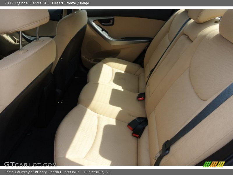 Desert Bronze / Beige 2012 Hyundai Elantra GLS