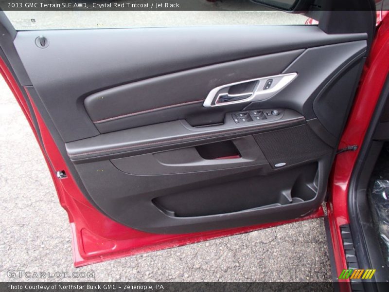 Crystal Red Tintcoat / Jet Black 2013 GMC Terrain SLE AWD