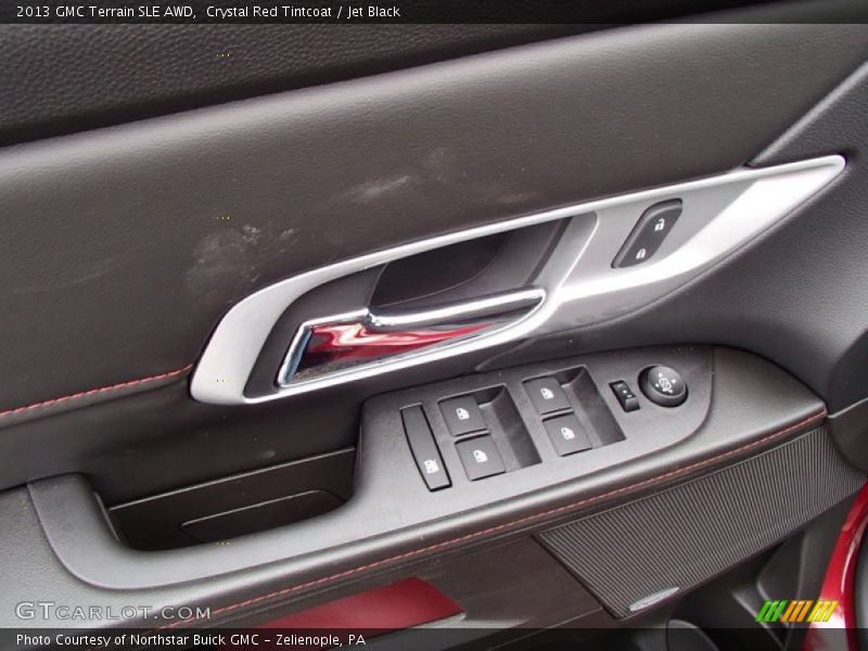 Crystal Red Tintcoat / Jet Black 2013 GMC Terrain SLE AWD