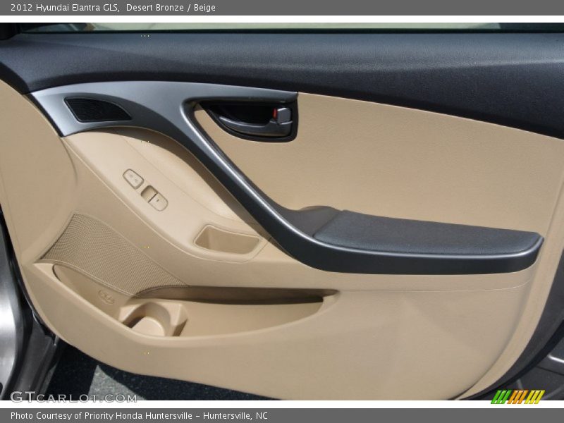 Desert Bronze / Beige 2012 Hyundai Elantra GLS