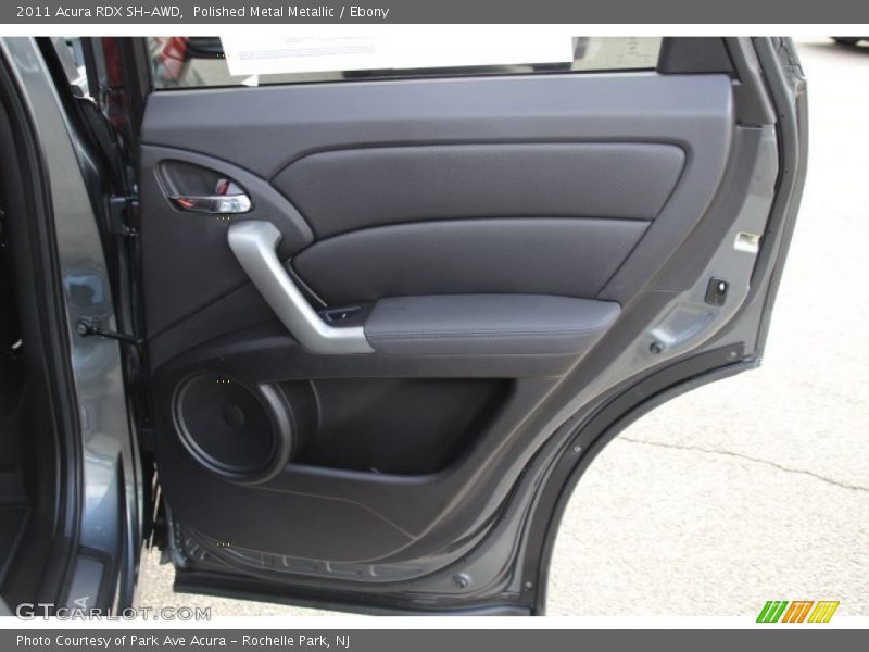 Polished Metal Metallic / Ebony 2011 Acura RDX SH-AWD