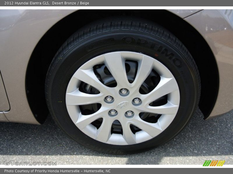 Desert Bronze / Beige 2012 Hyundai Elantra GLS