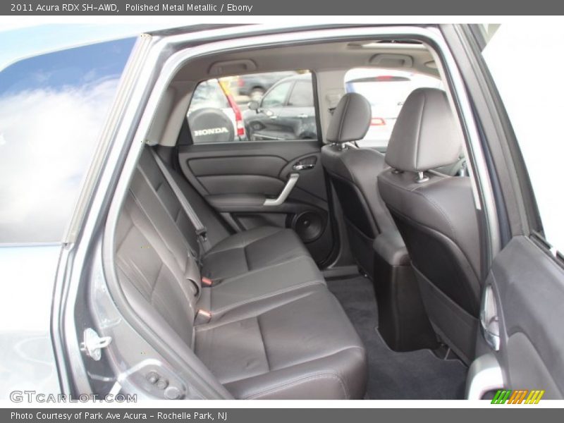 Polished Metal Metallic / Ebony 2011 Acura RDX SH-AWD