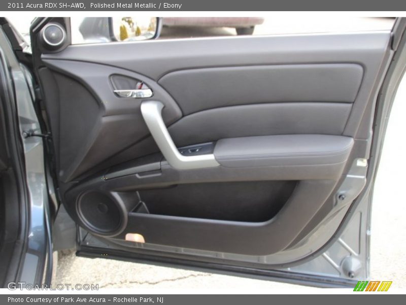 Polished Metal Metallic / Ebony 2011 Acura RDX SH-AWD