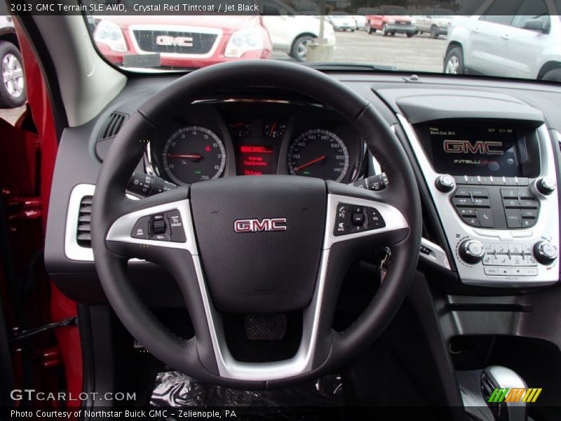 Crystal Red Tintcoat / Jet Black 2013 GMC Terrain SLE AWD