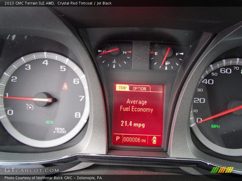 Crystal Red Tintcoat / Jet Black 2013 GMC Terrain SLE AWD