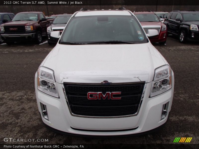 Summit White / Jet Black 2013 GMC Terrain SLT AWD
