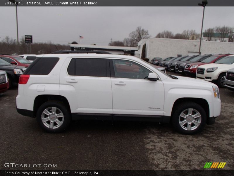 Summit White / Jet Black 2013 GMC Terrain SLT AWD