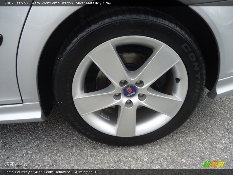  2007 9-3 Aero SportCombi Wagon Wheel