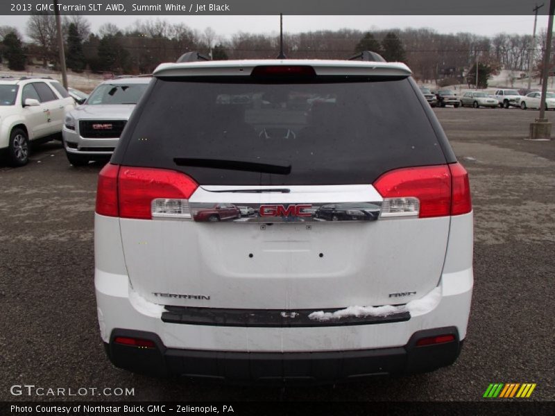 Summit White / Jet Black 2013 GMC Terrain SLT AWD