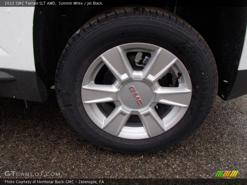 Summit White / Jet Black 2013 GMC Terrain SLT AWD