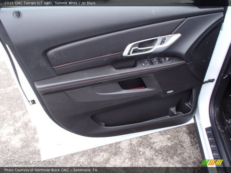 Summit White / Jet Black 2013 GMC Terrain SLT AWD
