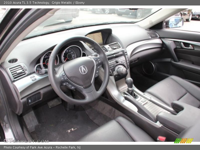 Grigio Metallic / Ebony 2010 Acura TL 3.5 Technology