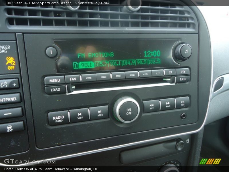 Audio System of 2007 9-3 Aero SportCombi Wagon