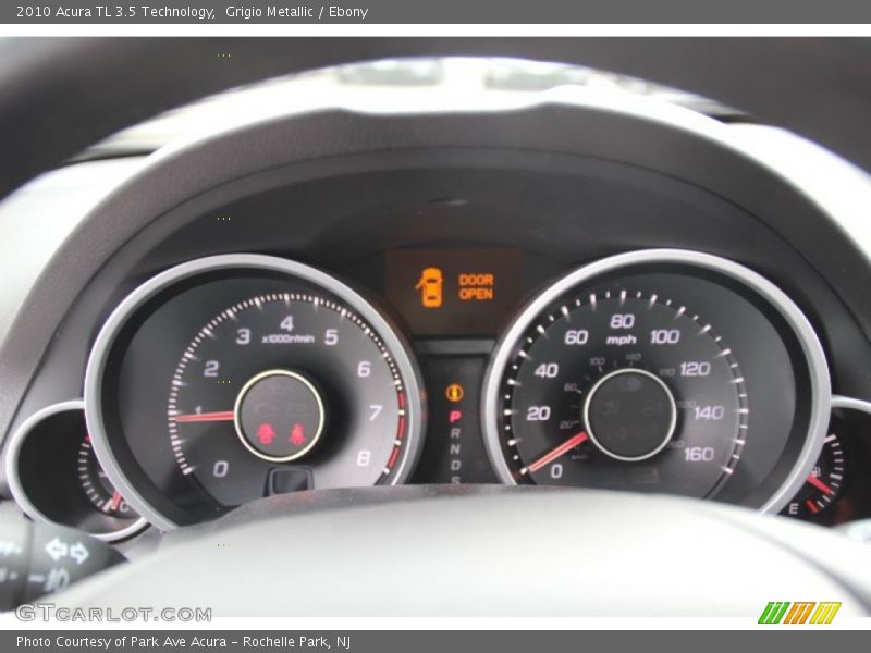 Grigio Metallic / Ebony 2010 Acura TL 3.5 Technology