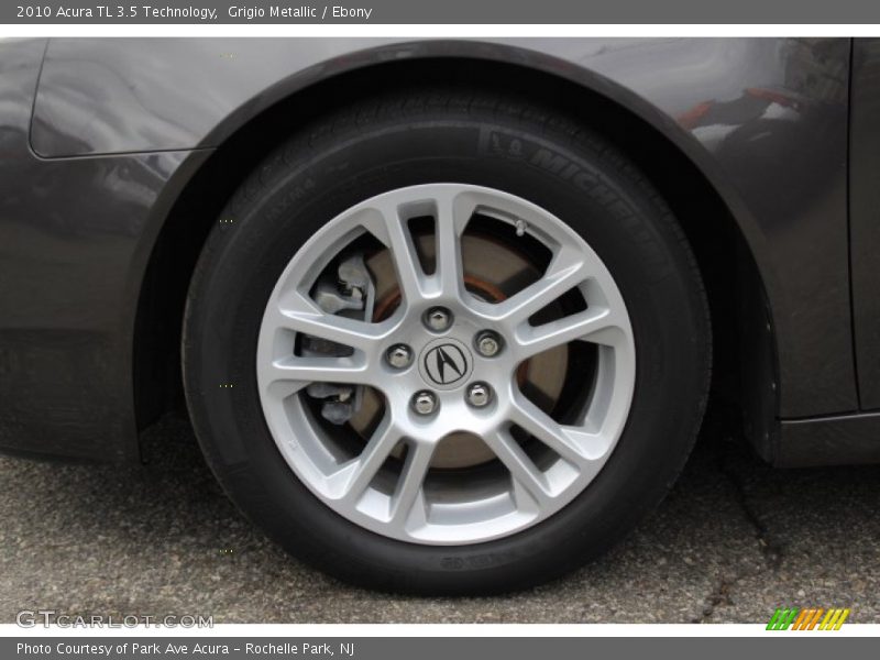 Grigio Metallic / Ebony 2010 Acura TL 3.5 Technology