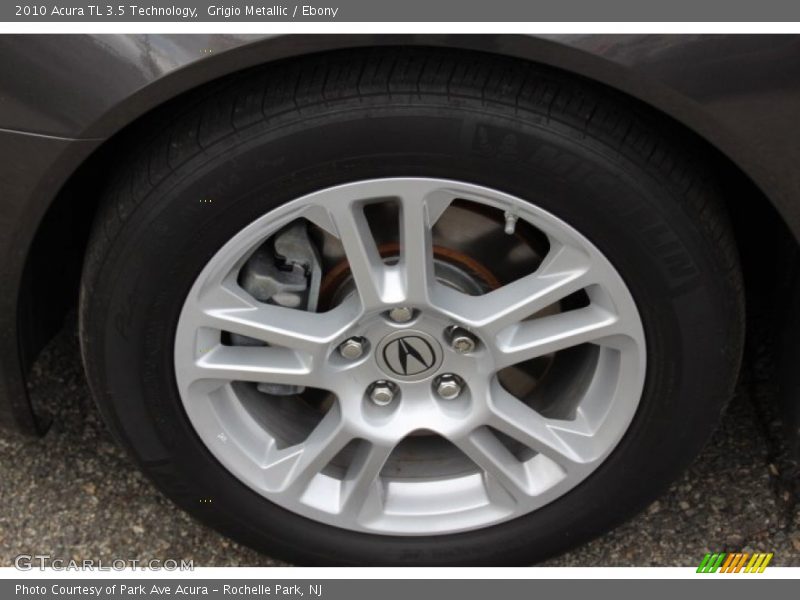 Grigio Metallic / Ebony 2010 Acura TL 3.5 Technology