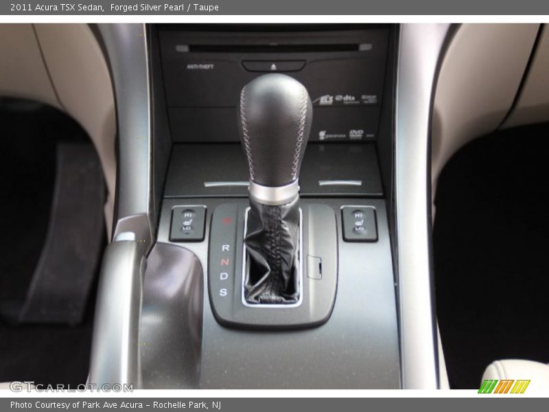 Forged Silver Pearl / Taupe 2011 Acura TSX Sedan