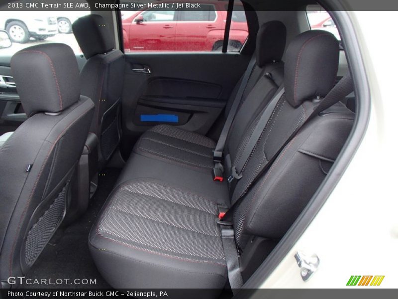 Champagne Silver Metallic / Jet Black 2013 GMC Terrain SLE AWD