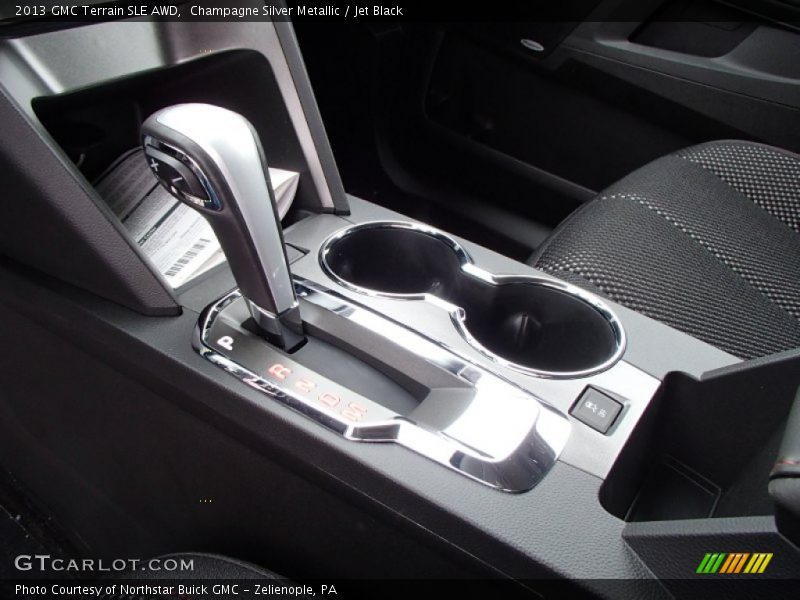 Champagne Silver Metallic / Jet Black 2013 GMC Terrain SLE AWD